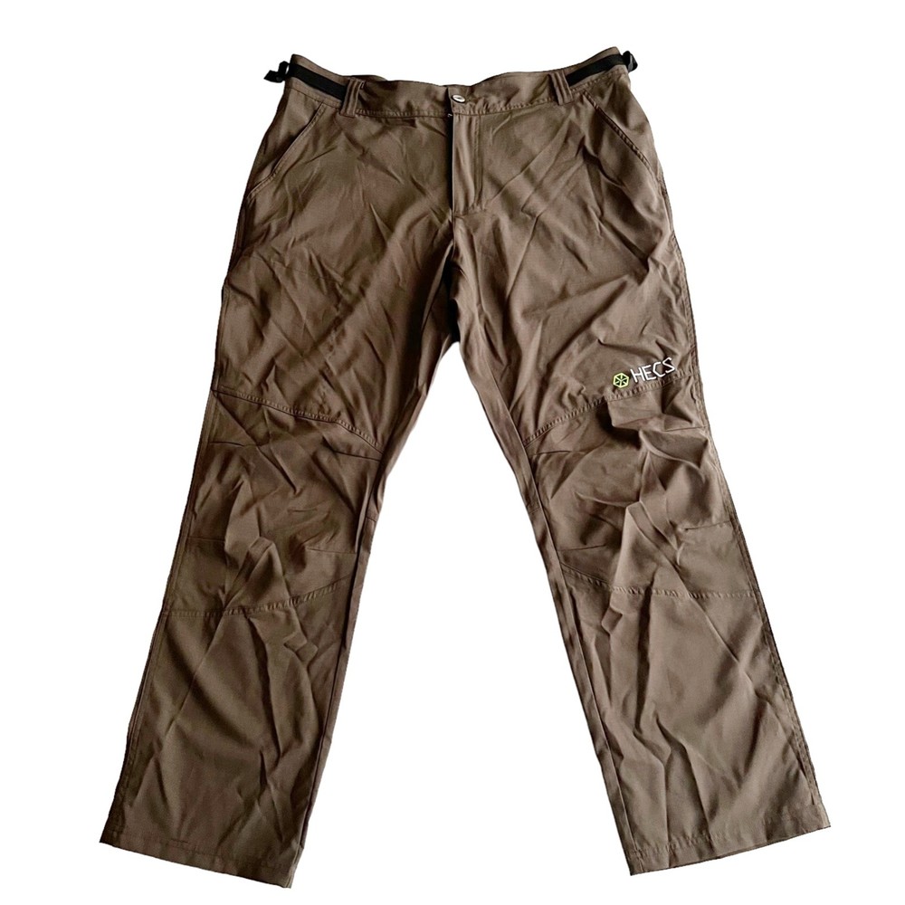 HECS StealthScreen Adventure Safari Mens 2XL Pants Brown Side Adjusters NWT